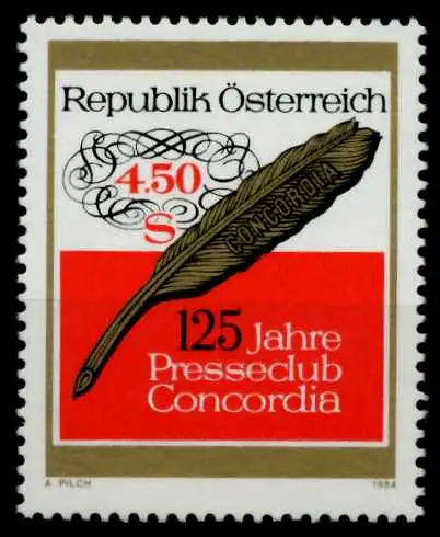 ÖSTERREICH 1984 Nr 1795 postfrisch SB66816