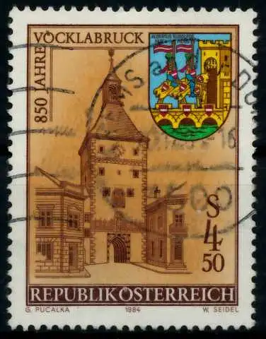 ÖSTERREICH 1984 Nr 1777 zentrisch gestempelt 700136