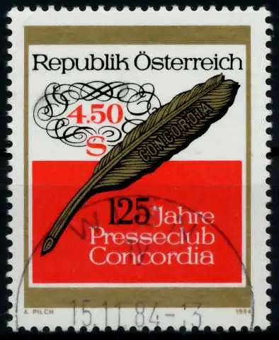 ÖSTERREICH 1984 Nr 1795 zentrisch gestempelt 700356