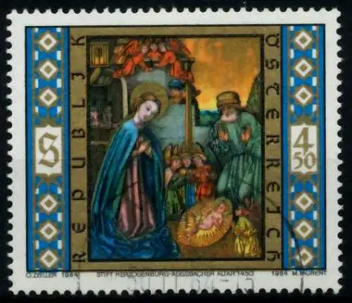 ÖSTERREICH 1984 Nr 1798 zentrisch gestempelt 70037E