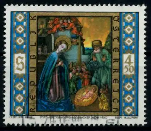 ÖSTERREICH 1984 Nr 1798 zentrisch gestempelt 70036E