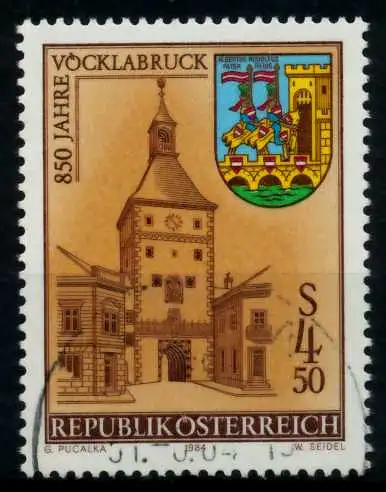 ÖSTERREICH 1984 Nr 1777 gestempelt 7000FA