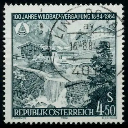 ÖSTERREICH 1984 Nr 1779 zentrisch gestempelt 70018A