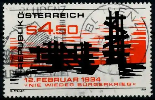 ÖSTERREICH 1984 Nr 1766 zentrisch gestempelt 6FFF56