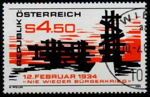 ÖSTERREICH 1984 Nr 1766 postfrisch 6FDF82