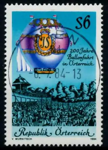 ÖSTERREICH 1984 Nr 1787 zentrisch gestempelt 700202