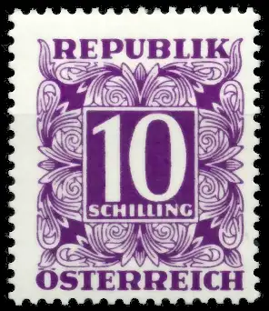 ÖSTERREICH PORTOMARKEN Nr 259z postfrisch 6F26E6