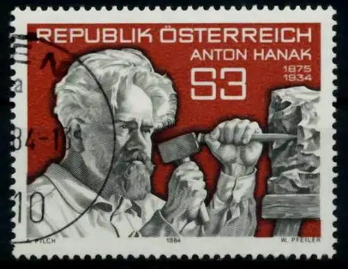 ÖSTERREICH 1984 Nr 1764 gestempelt 70038A