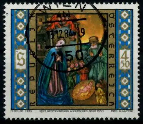 ÖSTERREICH 1984 Nr 1798 zentrisch gestempelt 700322