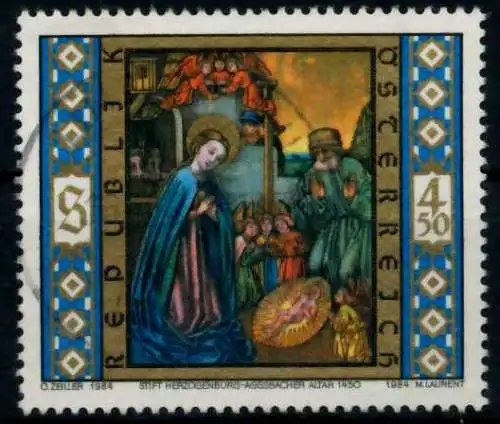 ÖSTERREICH 1984 Nr 1798 zentrisch gestempelt 700326