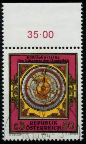 ÖSTERREICH 1984 Nr 1794 zentrisch gestempelt ORA 70031E