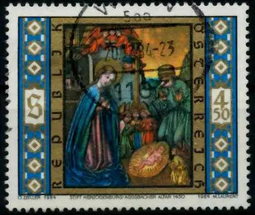 ÖSTERREICH 1984 Nr 1798 zentrisch gestempelt 700306