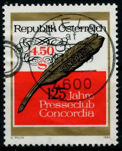 ÖSTERREICH 1984 Nr 1795 zentrisch gestempelt 700302