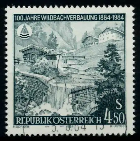 ÖSTERREICH 1984 Nr 1779 zentrisch gestempelt 700186