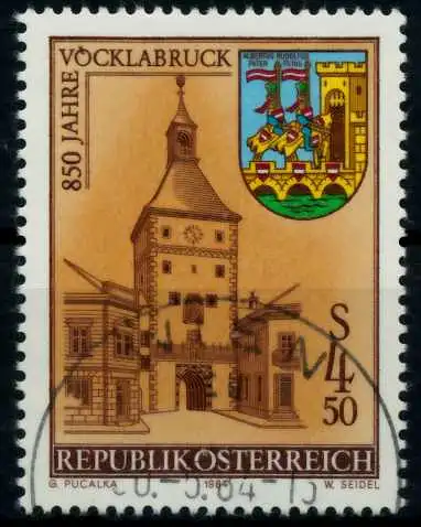 ÖSTERREICH 1984 Nr 1777 zentrisch gestempelt 700126