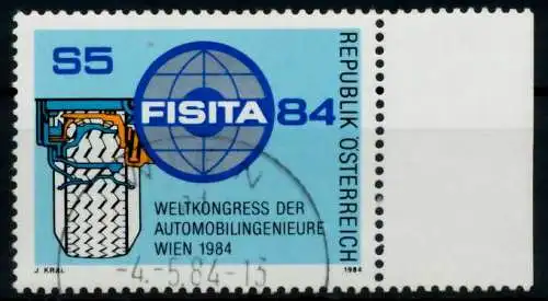ÖSTERREICH 1984 Nr 1770 zentrisch gestempelt 700046