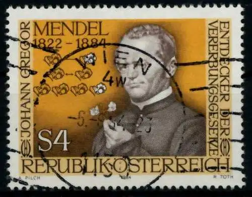 ÖSTERREICH 1984 Nr 1763 zentrisch gestempelt 700012