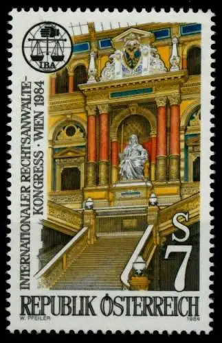 ÖSTERREICH 1984 Nr 1789 postfrisch SB667AE