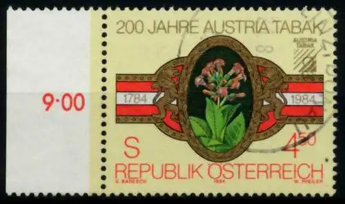 ÖSTERREICH 1984 Nr 1769 gestempelt 6FFFB2