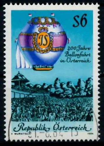 ÖSTERREICH 1984 Nr 1787 zentrisch gestempelt 700206
