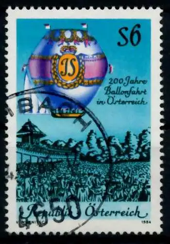 ÖSTERREICH 1984 Nr 1787 zentrisch gestempelt 7001FA