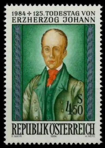 ÖSTERREICH 1984 Nr 1774 postfrisch SB666D2