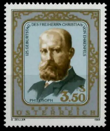 ÖSTERREICH 1984 Nr 1782 postfrisch SB6674A