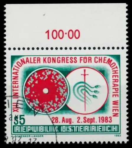 ÖSTERREICH 1983 Nr 1748 zentrisch gestempelt ORA 6FDC16