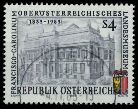 ÖSTERREICH 1983 Nr 1758 zentrisch gestempelt 6FDA4E