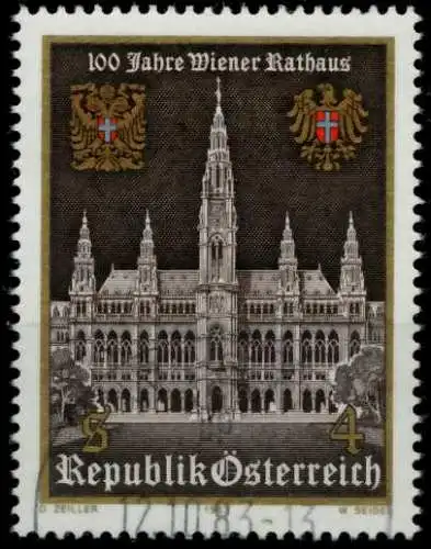 ÖSTERREICH 1983 Nr 1752 zentrisch gestempelt 6FD982