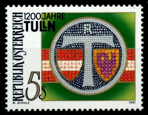 ÖSTERREICH 1991 Nr 2031 postfrisch 6ED096