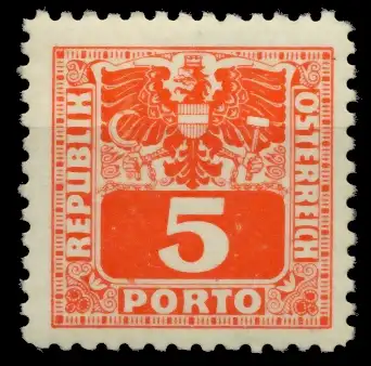 ÖSTERREICH PORTOMARKEN 1945 Nr 178 postfrisch 6ED176