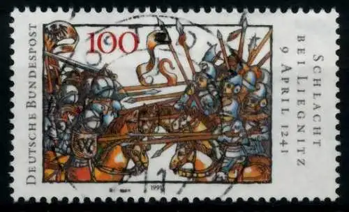 BRD BUND 1991 Nr 1511 zentrisch gestempelt 6F853A