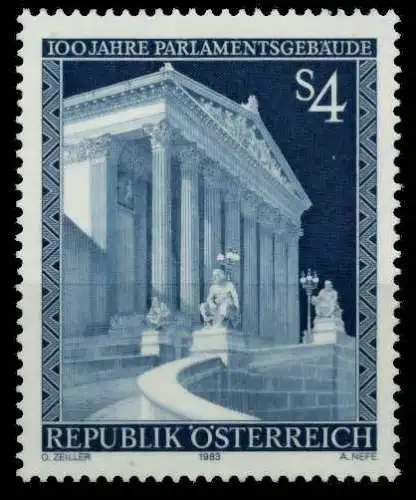 ÖSTERREICH 1983 Nr 1760 postfrisch SB638FE