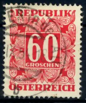 ÖSTERREICH PORTOMARKEN Nr 242x gestempelt 6F285A