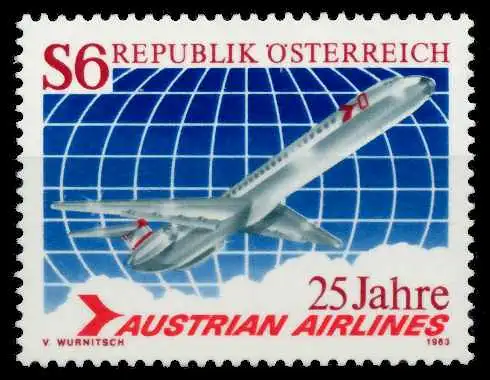 ÖSTERREICH 1983 Nr 1734 postfrisch SB637A6