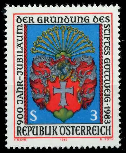 ÖSTERREICH 1983 Nr 1737 postfrisch SB63926