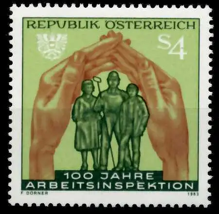 ÖSTERREICH 1983 Nr 1735 postfrisch SB637AA