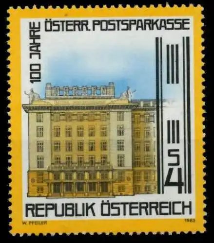 ÖSTERREICH 1983 Nr 1728 postfrisch SB6374A