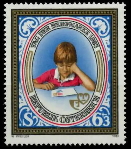 ÖSTERREICH 1983 Nr 1756 postfrisch SB638D2