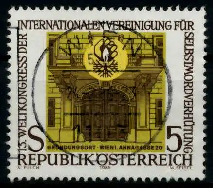 ÖSTERREICH 1985 Nr 1818 zentrisch gestempelt 70053E