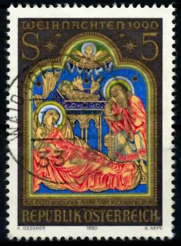 ÖSTERREICH 1990 Nr 2012 zentrisch gestempelt 6F8462