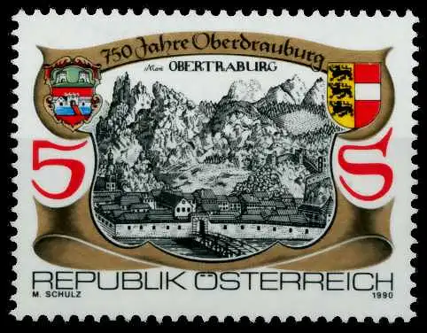 ÖSTERREICH 1990 Nr 1996 postfrisch SB5F2BE