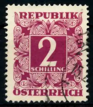 ÖSTERREICH PORTOMARKEN Nr 254x gestempelt 6F807A