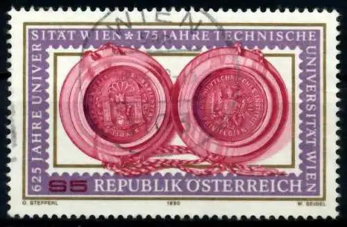 ÖSTERREICH 1990 Nr 1984 zentrisch gestempelt 6F833E