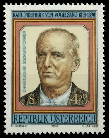 ÖSTERREICH 1990 Nr 2008 postfrisch SB5F39E