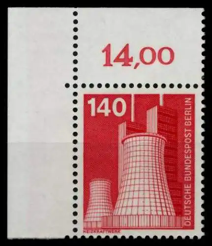 BERLIN DS INDUSTRIE u. TECHNIK Nr 504 postfrisch ECKE-O 702E56