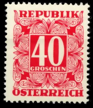 ÖSTERREICH PORTOMARKEN Nr 240xao postfrisch 6F2556