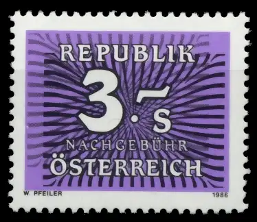 ÖSTERREICH PORTOMARKEN 1985 89 Nr 263 postfrisch 6F21E2