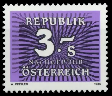 ÖSTERREICH PORTOMARKEN 1985 89 Nr 263 postfrisch 6F21D2